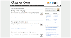 Desktop Screenshot of classiercorn.com